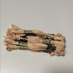 16 DMC (color 945) Embroidery Floss in Soft Beige